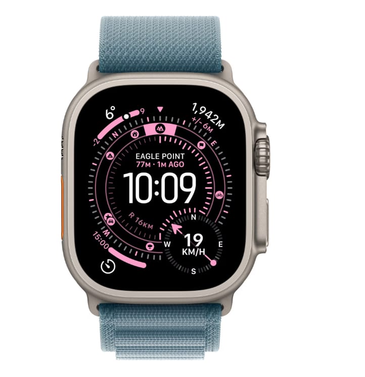 Smartwatch APPLE Watch Ultra 3 GPS Cellular 49mm Titan Alpine Loop