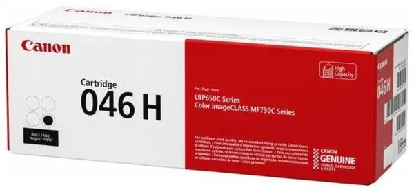 Toner CANON CRG046HBK Black Original 6300 Pagini - imagine 2