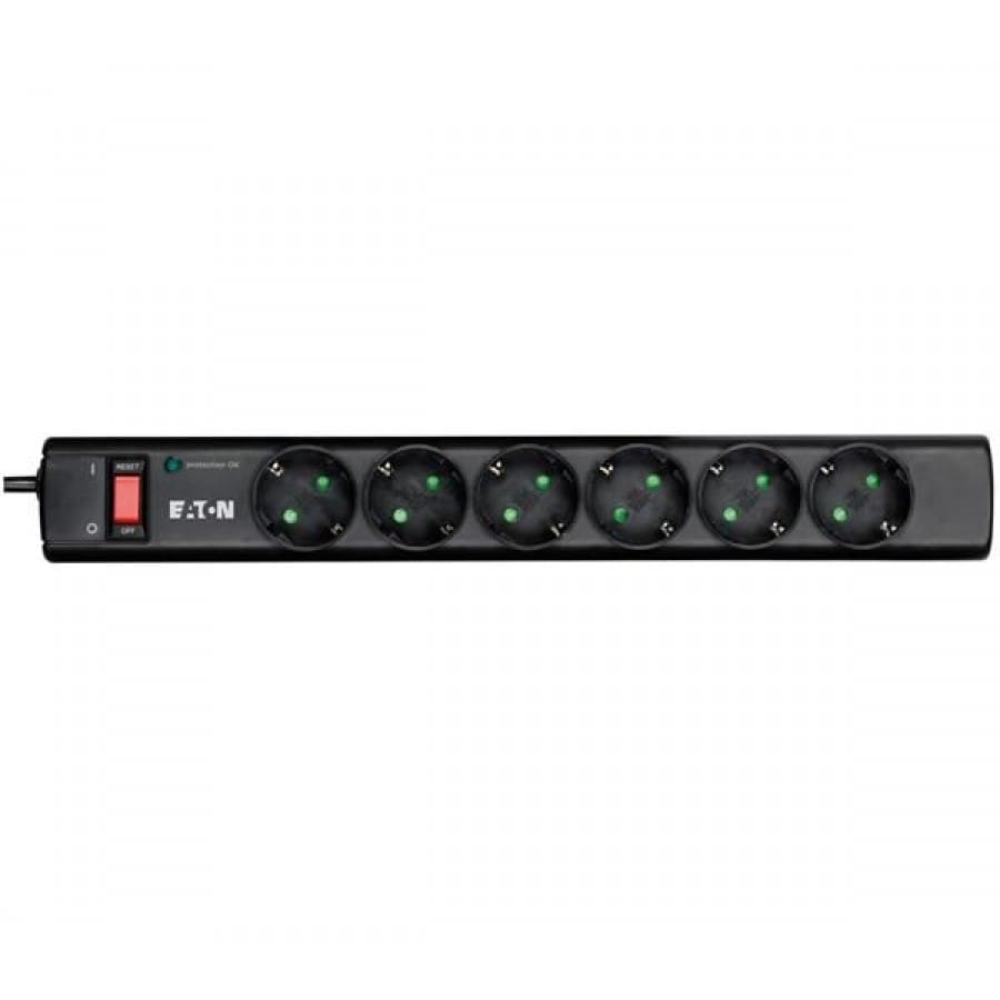 Bandă Protecție EATON PS6D 6 DIN Negru