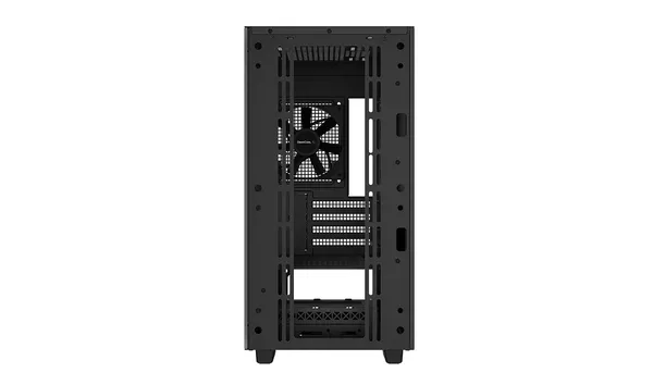 Carcasă PC DEEPCOOL CH370 Micro ATX Panou Sticlă Negru - imagine 4