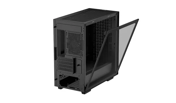 Carcasă PC DEEPCOOL CH370 Micro ATX Panou Sticlă Negru - imagine 6
