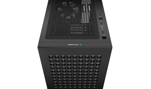 Carcasă PC DEEPCOOL CH370 Micro ATX Panou Sticlă Negru - imagine 7