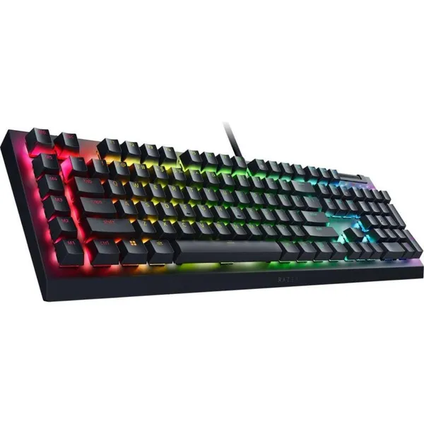 Tastatură Mecanică RAZER BlackWidow V4 X Yellow Switch US Negru - imagine 3