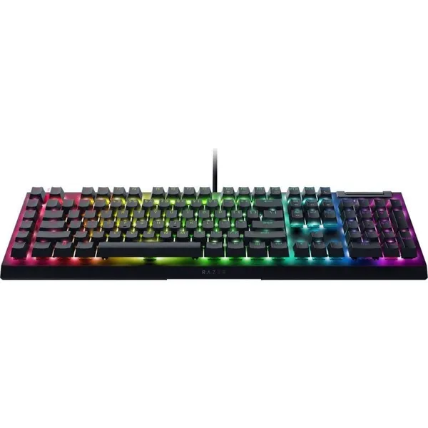 Tastatură Mecanică RAZER BlackWidow V4 X Yellow Switch US Negru - imagine 4
