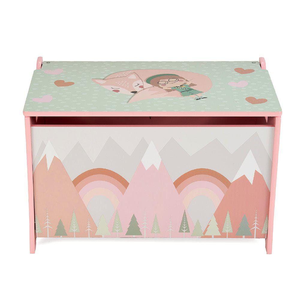 Băncuță cu depozitare U-GROW Pink Forest UGMBD06-PKF