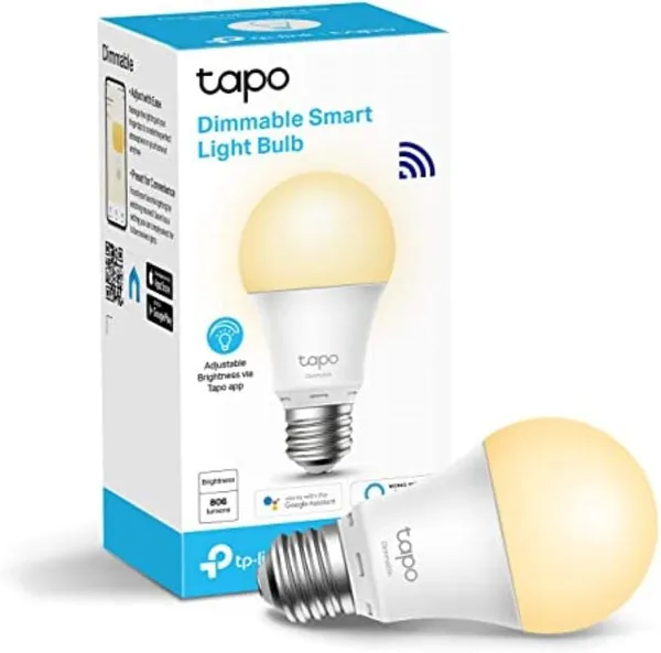 Bec Smart TP-LINK Tapo L510E E27 806lm WiFi Reglabil