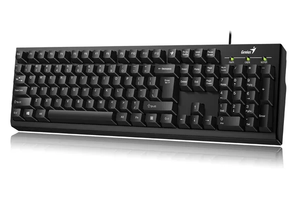 Tastatură GENIUS KB-100 Neagră USB cu Fir - imagine 2