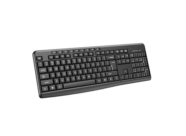 Tastatură Wireless SERIOUX SKB706W 2.4G Negru 104+9 Taste - imagine 2