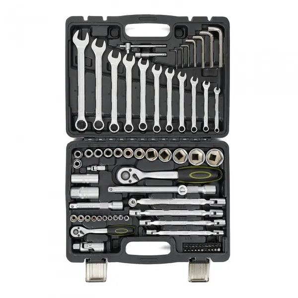 Trusă Chei HEINNER 77 Piese 1/4"&1/2" CR-V CTSM016