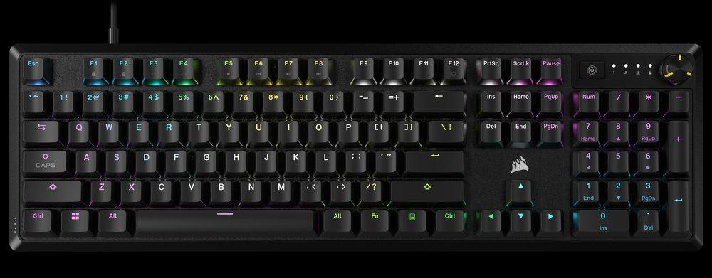 Tastatură Gaming CORSAIR K70 CORE TKL-MLX RED-BLK Negru