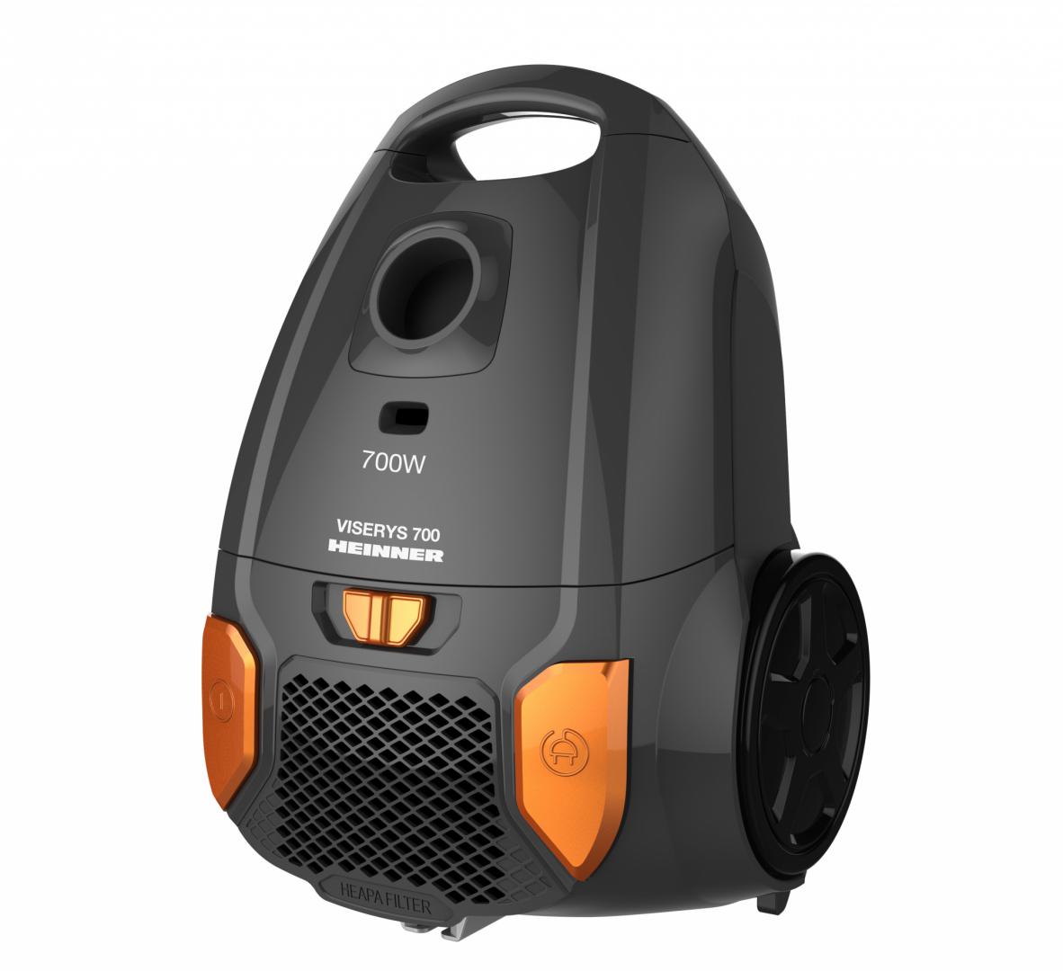 Aspirator cu sac HEINNER HVC-MGRY1400-V2 700W - imagine 3
