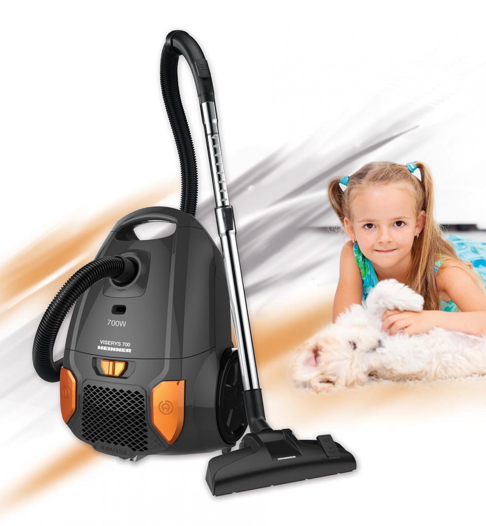Aspirator cu sac HEINNER HVC-MGRY1400-V2 700W - imagine 5