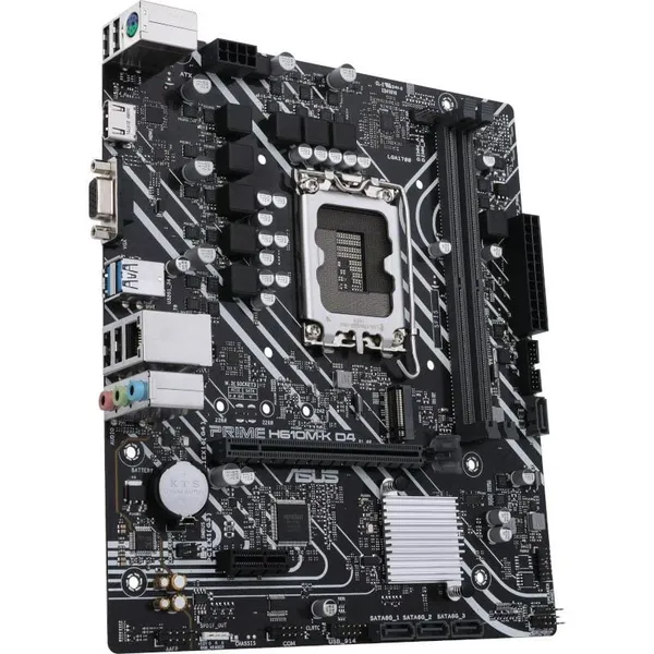 Placă de bază ASUS PRIME H610M-K D4 LGA 1700 DDR4 micro-ATX - imagine 2