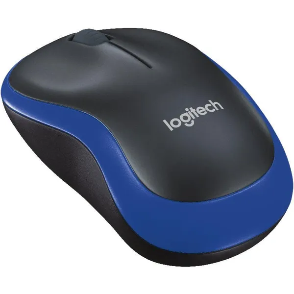 Mouse LOGITECH M185 Wireless Albastru 1000 DPI - imagine 4
