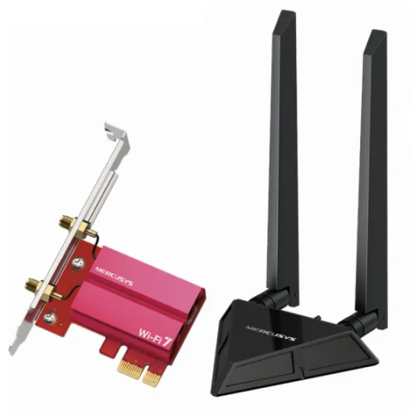Adaptor Wireless MERCUSYS BE9300 WiFi 7 Mesh Tri-Band