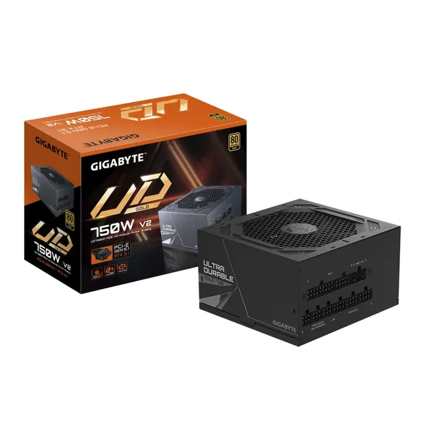 Sursă PC GIGABYTE UD750GM PG5 V2 750W 80 Plus Gold