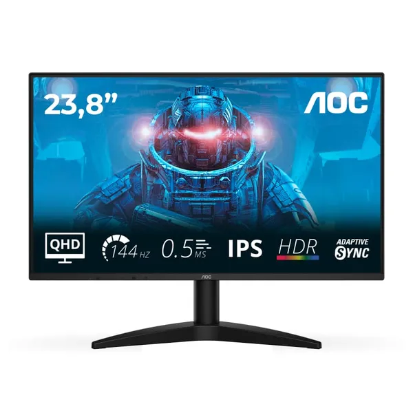 Monitor Gaming AOC Q24B36X 23.8 inch QHD 144Hz IPS Negru