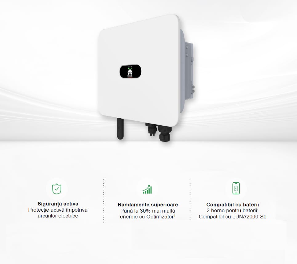 Inverter Solar HUAWEI SUN2000-12K-MB0 Trifazat