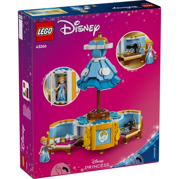 Set Construcție LEGO Disney Princess 43266 Rochia Cenușăresei - imagine 9