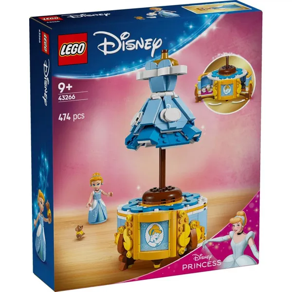 Set Construcție LEGO Disney Princess 43266 Rochia Cenușăresei - imagine 2