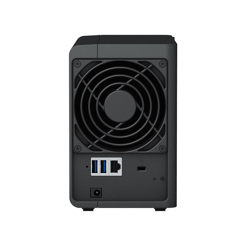 NAS SYNOLOGY DS223 2-Bays 2GB Negru - imagine 5