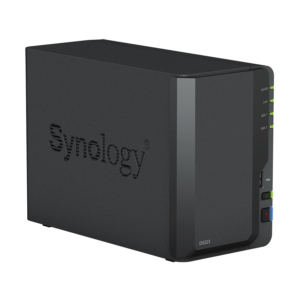 NAS SYNOLOGY DS223 2-Bays 2GB Negru - imagine 7
