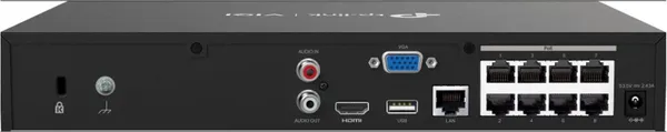 NVR TP-LINK VIGI NVR1008H-8MP 8 Canale PoE 8MP - imagine 2