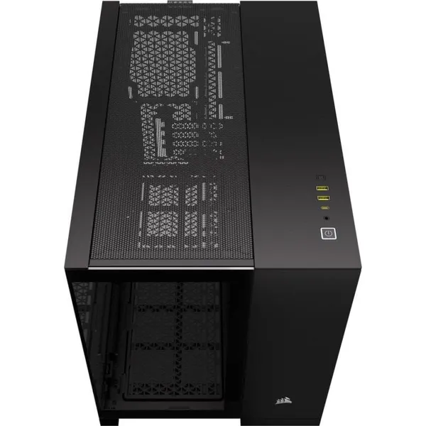 Carcasă PC CORSAIR iCUE LINK 2500X Micro ATX Dual Chamber Negru - imagine 8