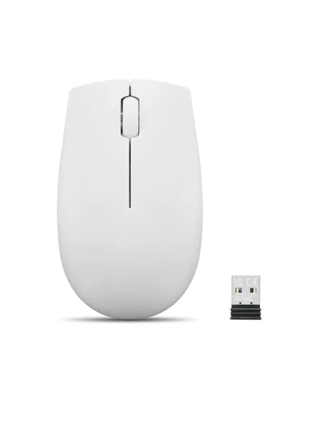 Mouse LENOVO 300 Wireless Cloud Grey 1000 dpi