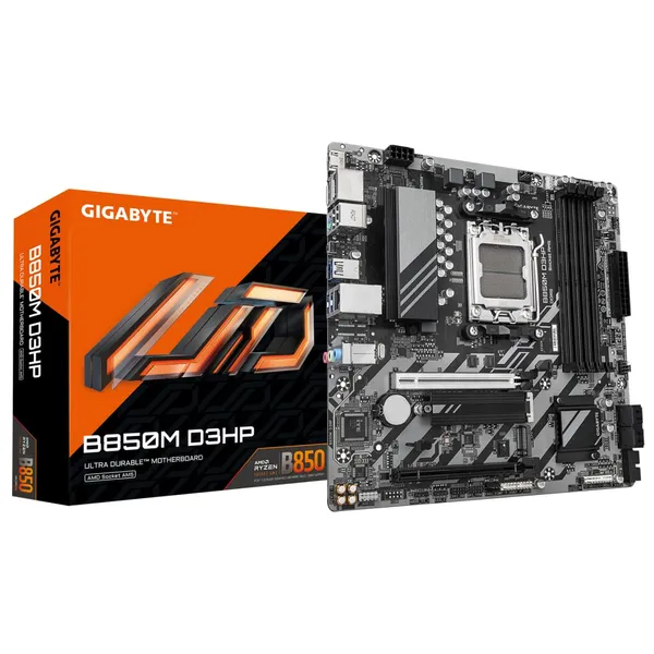 Placă de bază GIGABYTE B850M D3HP Socket AM5 mATX DDR5