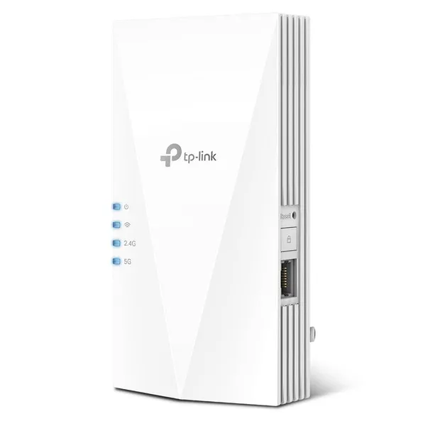 Range Extender TP-LINK RE700X AX3000 Wi-Fi 6 Alb - imagine 4