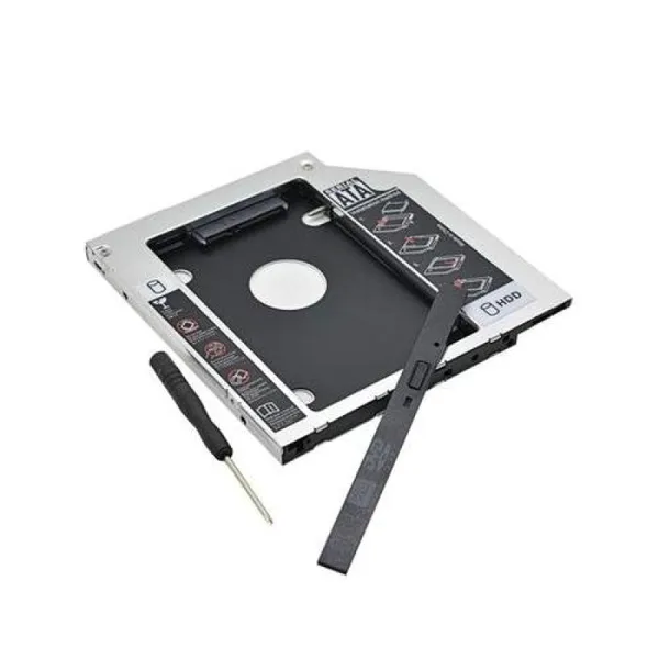 Rack Intern SPACER SPR-25DVDI HDD/SSD SATA 2,5 inch Negru - imagine 2