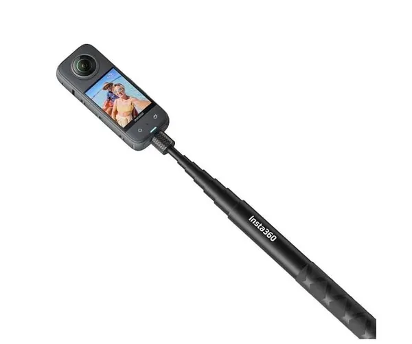 Selfie Stick INSTA360 Invisible 120CM Negru - imagine 2
