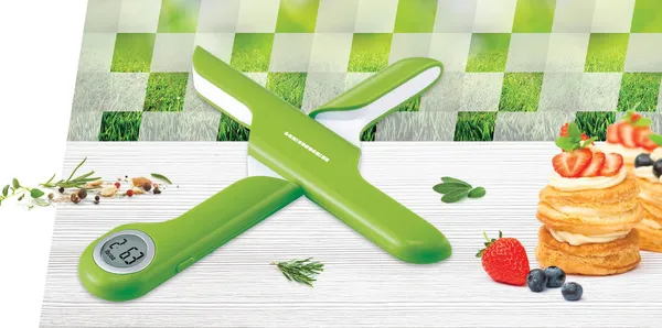 Cântar Bucătărie Pliabil HEINNER HKS-FD5GR 5kg Verde - imagine 3