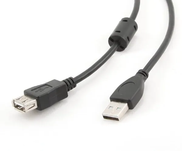 Cablu Prelungitor USB 2.0 SPACER 3m AM/AF Negru SPC-USB-AMAF-10