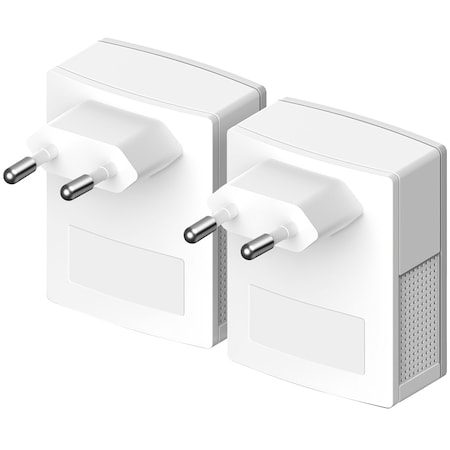 Kit Adaptor Powerline TP-LINK TL-PA4010KIT AV600 2 Buc Alb - imagine 2