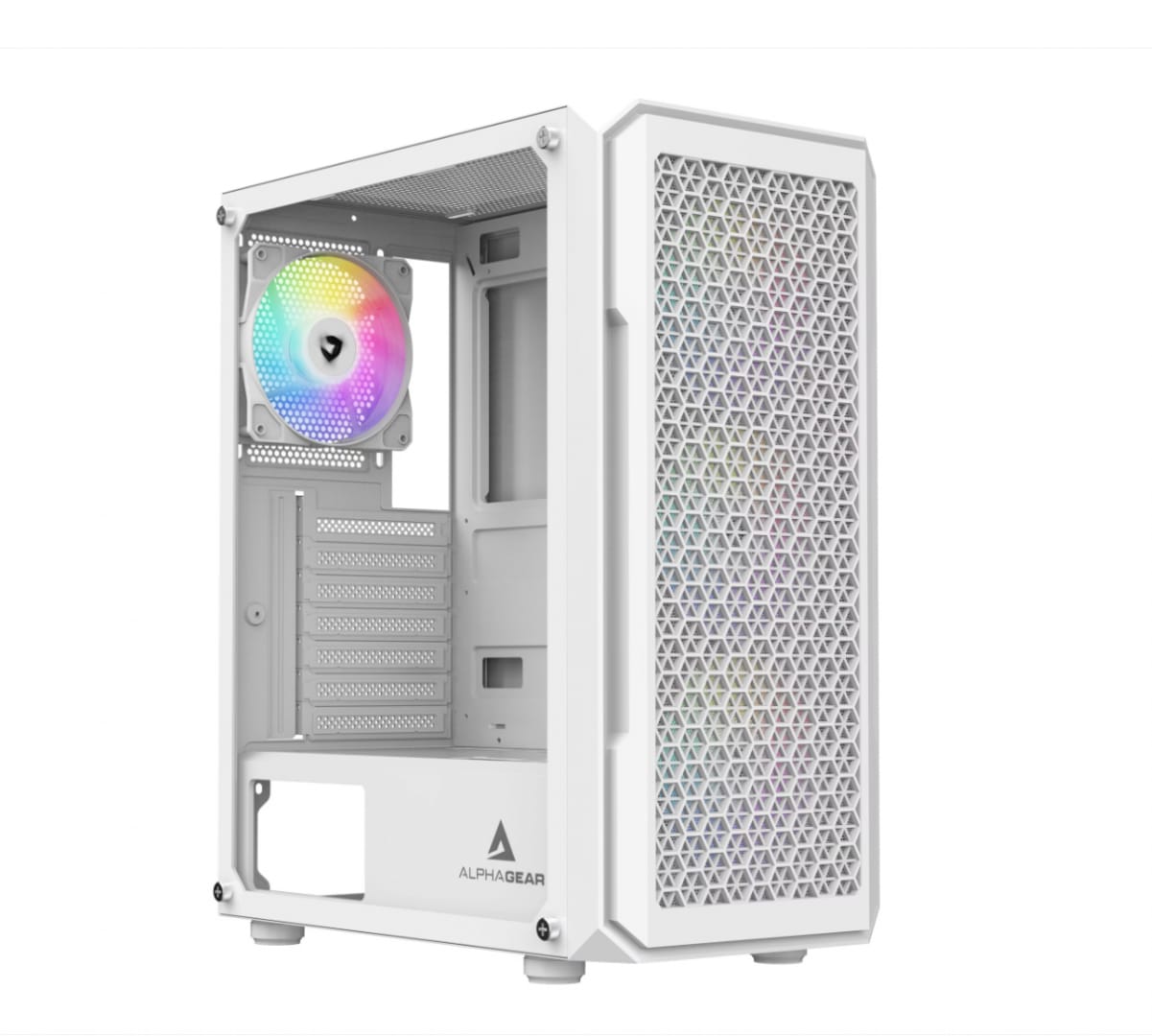 Carcasă PC ALPHAGEAR Runesmith White