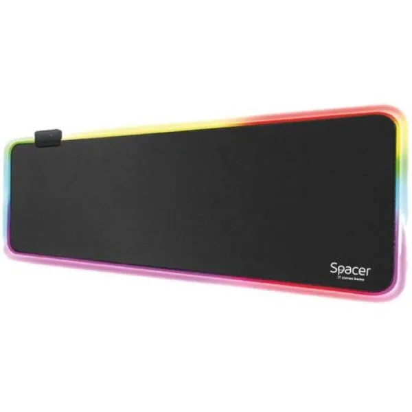 Mousepad Gaming SPACER RGB Negru 900x300mm SP-PAD-GAME-RGB-PICT - imagine 2