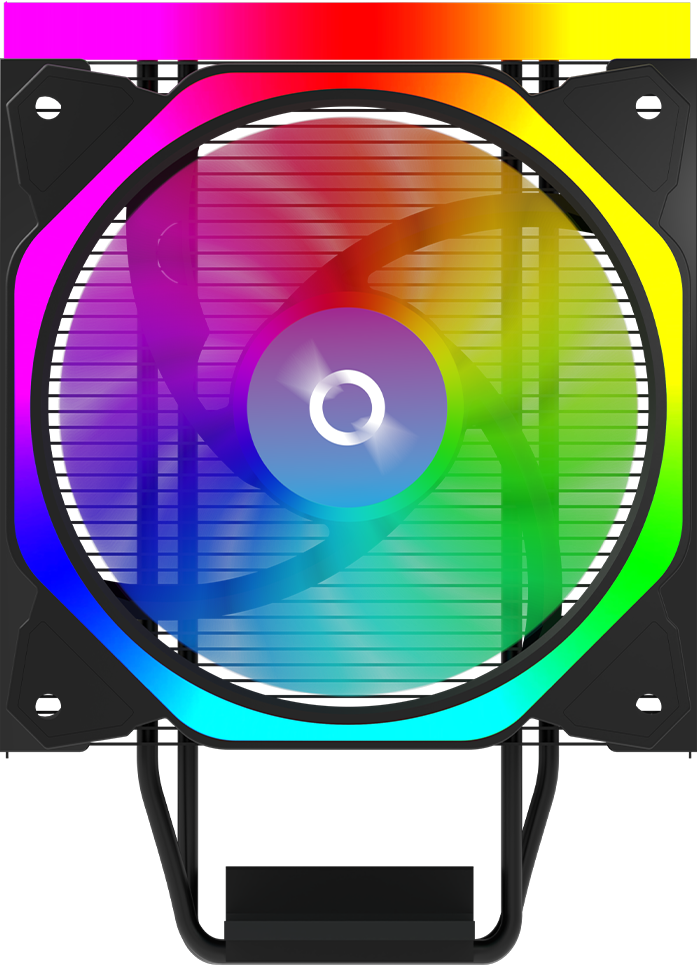 Cooler Procesor AQIRYS URANUS ARGB Negru - imagine 4