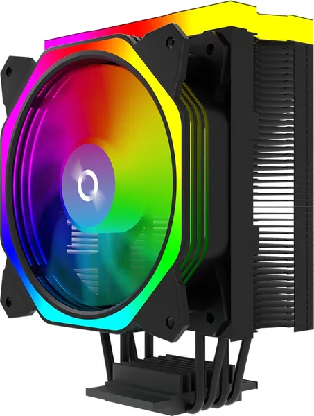 Cooler Procesor AQIRYS URANUS ARGB Negru - imagine 2