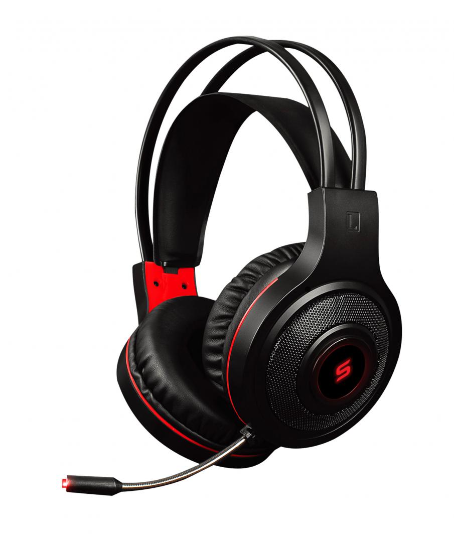 Kit Gaming SERIOUX Kayel 4 in 1 cu Tastatură Mouse Căști Mousepad - imagine 2