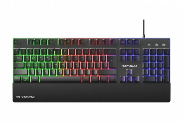 Tastatură Gaming SERIOUX Nexor Iluminată USB Negru SRXK-NEXOR - imagine 4
