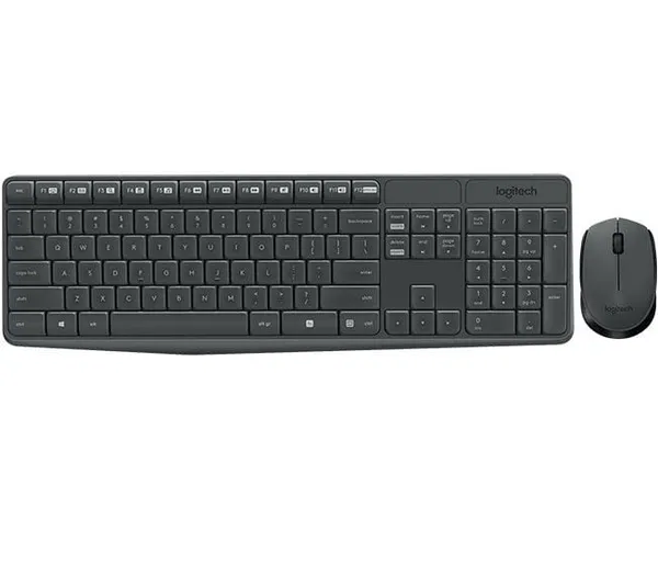 Kit Wireless LOGITECH MK235 Tastatură Multimedia + Mouse Negru
