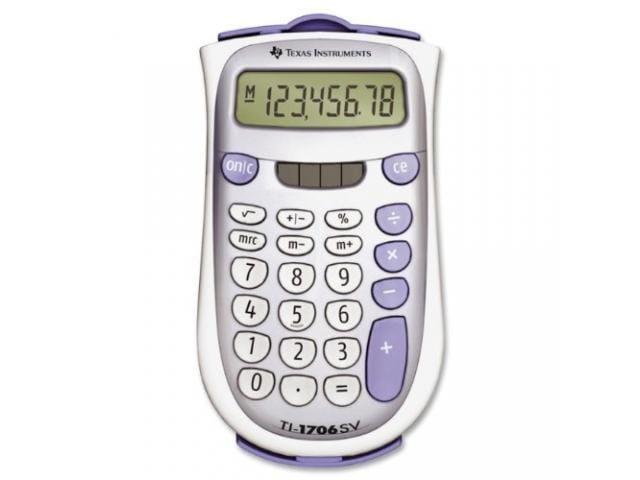 Calculator Birou TEXAS INSTRUMENTS TI-1706 SV 8 Cifre Gri