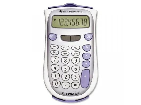 Calculator Birou TEXAS INSTRUMENTS TI-1706 SV 8 Cifre Gri