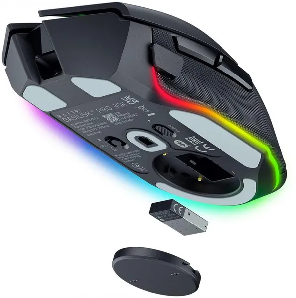 Mouse Gaming RAZER Basilisk V3 Pro 35K Wireless 35000 DPI Negru - imagine 3