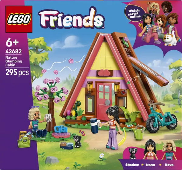 Set Construcție LEGO 42682 Glamping la Cabană