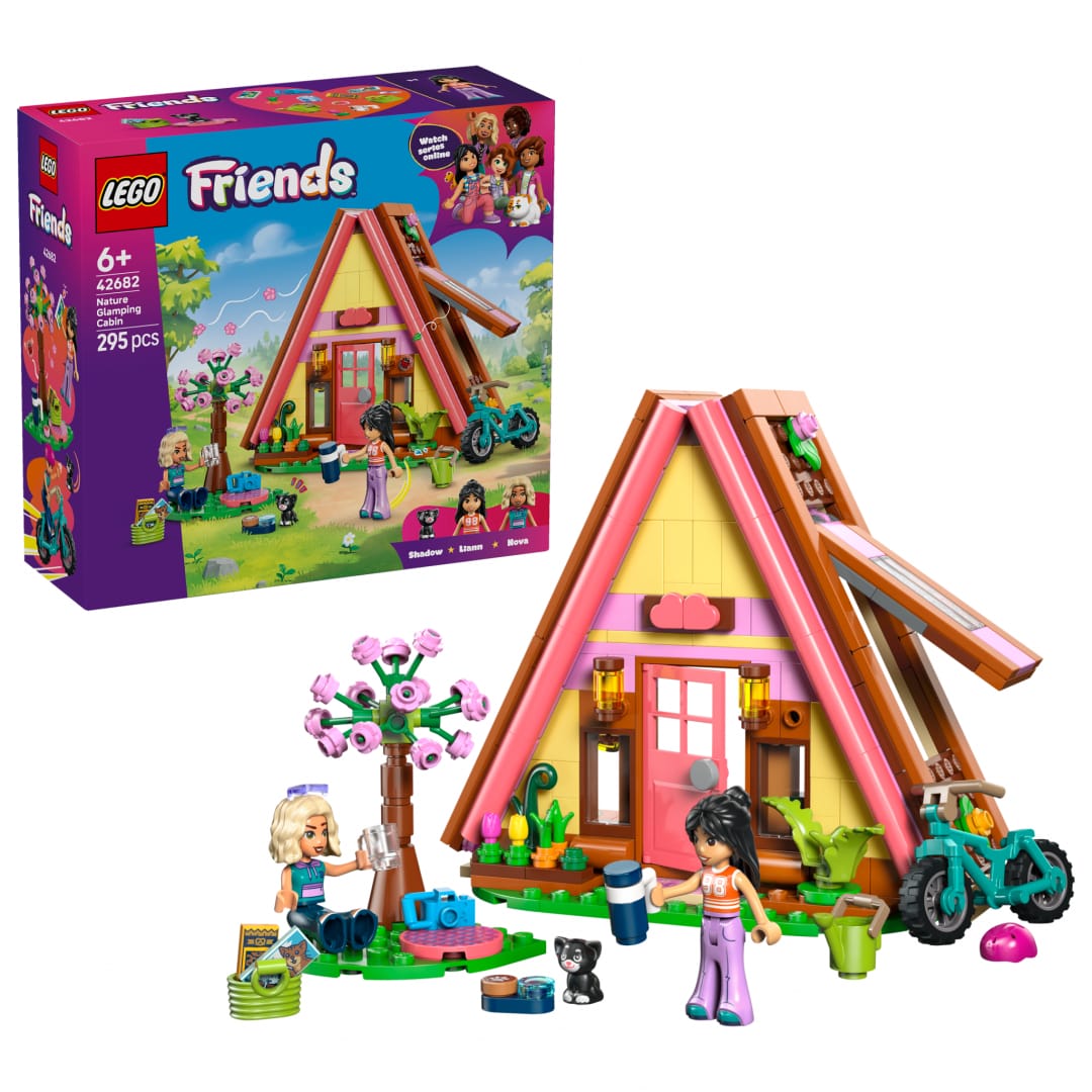 Set Construcție LEGO 42682 Glamping la Cabană