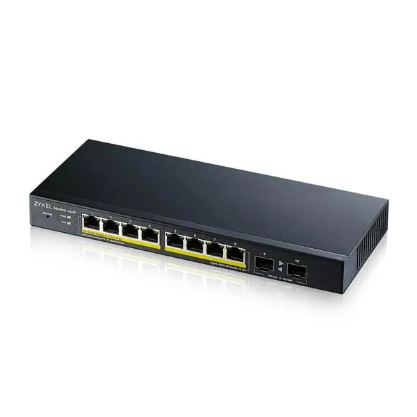 Switch ZYXEL GS1900-10HP 8 Porturi Gigabit PoE Smart Managed