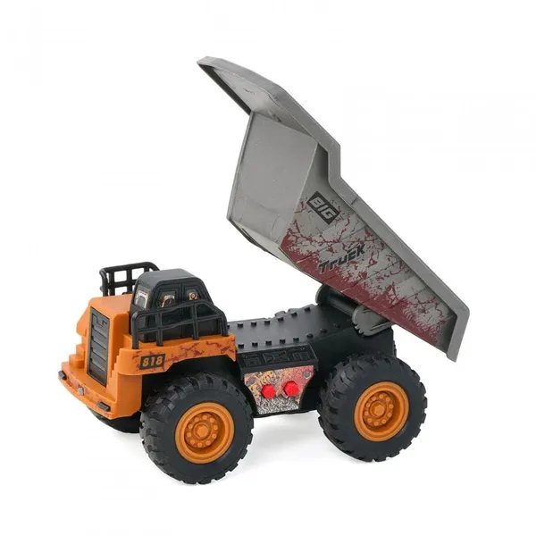 Mașinuță Utilaj Construcții MOMKI Scala 1:36 Lumini Sunete - imagine 3